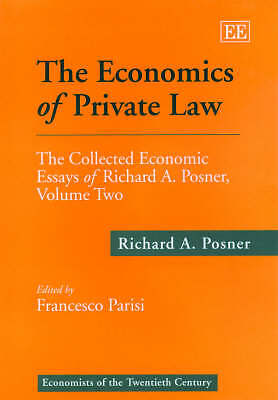 The Economics of Private Law - 9781858986425