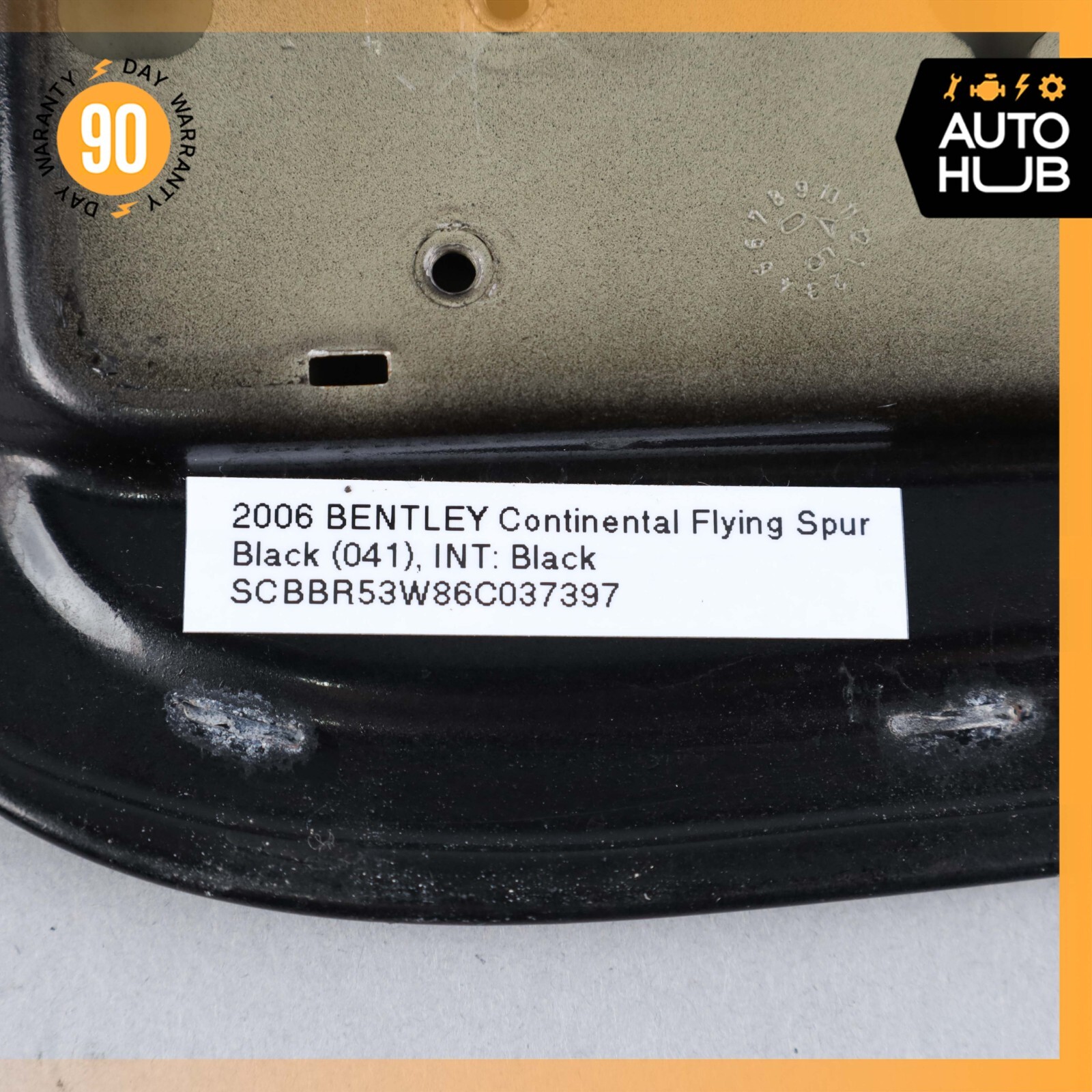 06-13 Bentley Continental Flying Spur Fuel Filler Gas Tank Door Flap Lid OEM
