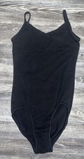 danskin freestyle leotard size7/8- bedazzled back straps