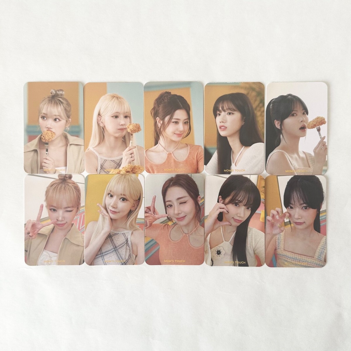 LE SSERAFIM] MOM'S TOUCH Benefit Photocard PC 1st 2nd round set | eBay