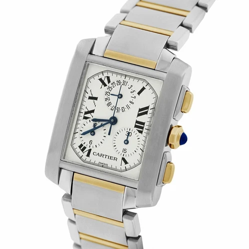 Cartier Tank - 29 mm, Stainless Steel, Yellow Gold
