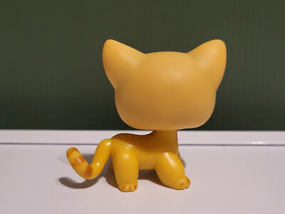 Lps #733 Littlest Petshop Original Authentic Chat Europeen European Cat