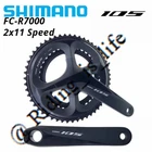 New Shimano 105 FC-R7000 2x11 22-Speed Road Bike Crankset 50-34/52-36/53-39
