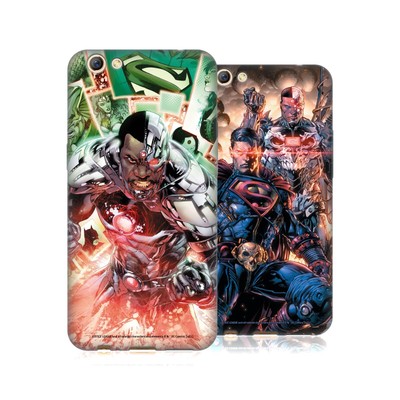 JUSTICE LEAGUE DC COMICS CYBORG COMIC BOOK COVER SOFT GEL CASE FOR OPPO PHONES