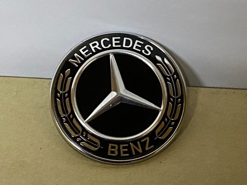 Logo Abzeichen Mercedes Abzugshaube Schwarz SLK R172 W118 X118