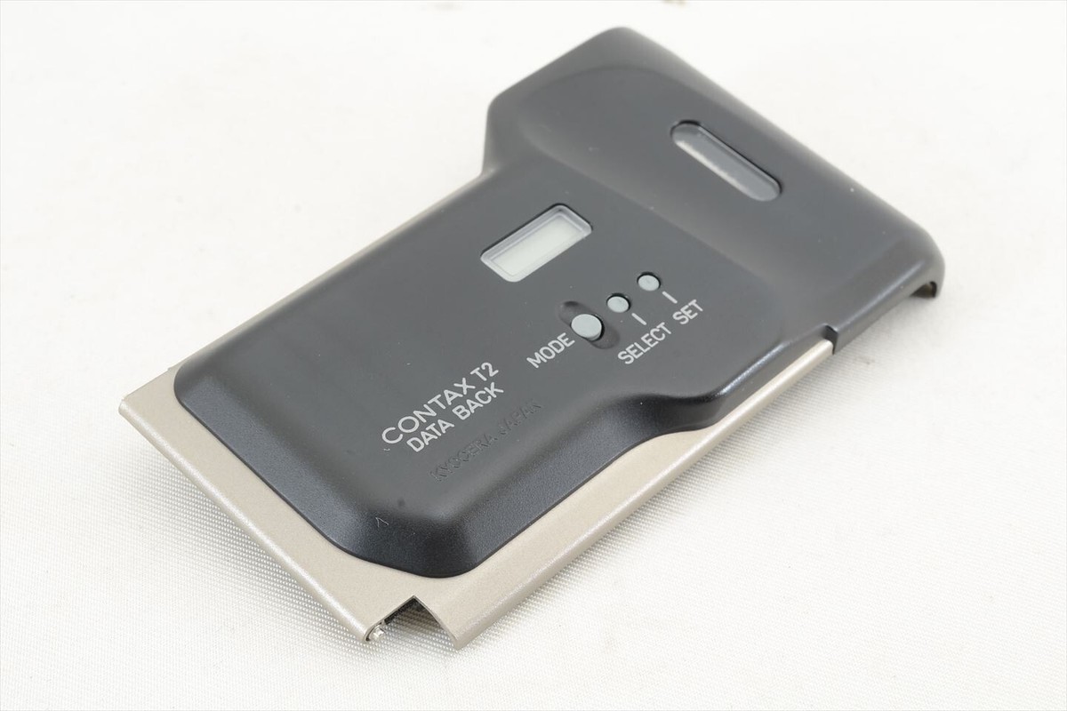 TOP Mint] Contax DATA BACK Titan Silver for T2 D T2D 6317#J0622 | eBay