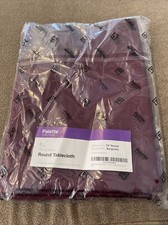 Round 90" TABLECLOTH Palette by Gee D. Moda Burgundy KC