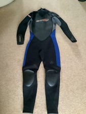 sola fusion core full length wetsuit wet suit MS medium short good cond uk 36"