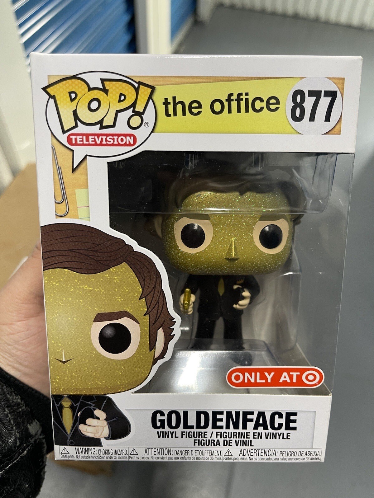 Funko Pop! Vinyl The Office Goldenface Target (Exclusive) 877