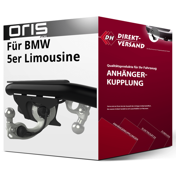 für BMW 5Er Limousine Typ G30 (Oris) AnhäNgerkupplung Schwenkbar Neu-image