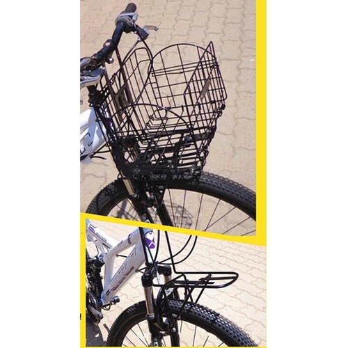 Bike Front Luggage Rack Bike Front Rack Bicycle Carrier Panniers Shelf4118 - Bild 4 von 7