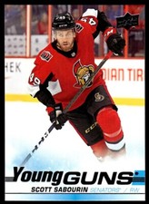 2019-20 Upper Deck Young Guns Scott Sabourin Rookie Ottawa Senators #220 R130