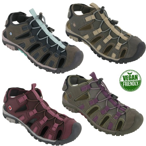 Hi-tec Womens Walking Sandals Cove Closed Toe Backstrap Summer Shoes UK4-8  | eBay