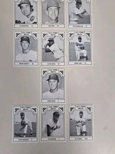 10 - 1986 TCMA All Time Mets Karten Lot