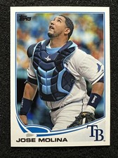 JOSE MOLINA #492 2013 Topps Baseball QTY Tampa Bay Rays