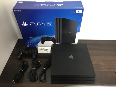 SONY Playstation 4 Pro PS4 Jet Black Console 1TB CUH SONY Playstation 4 Pro PS4 Jet Black Console 1TB CUH
