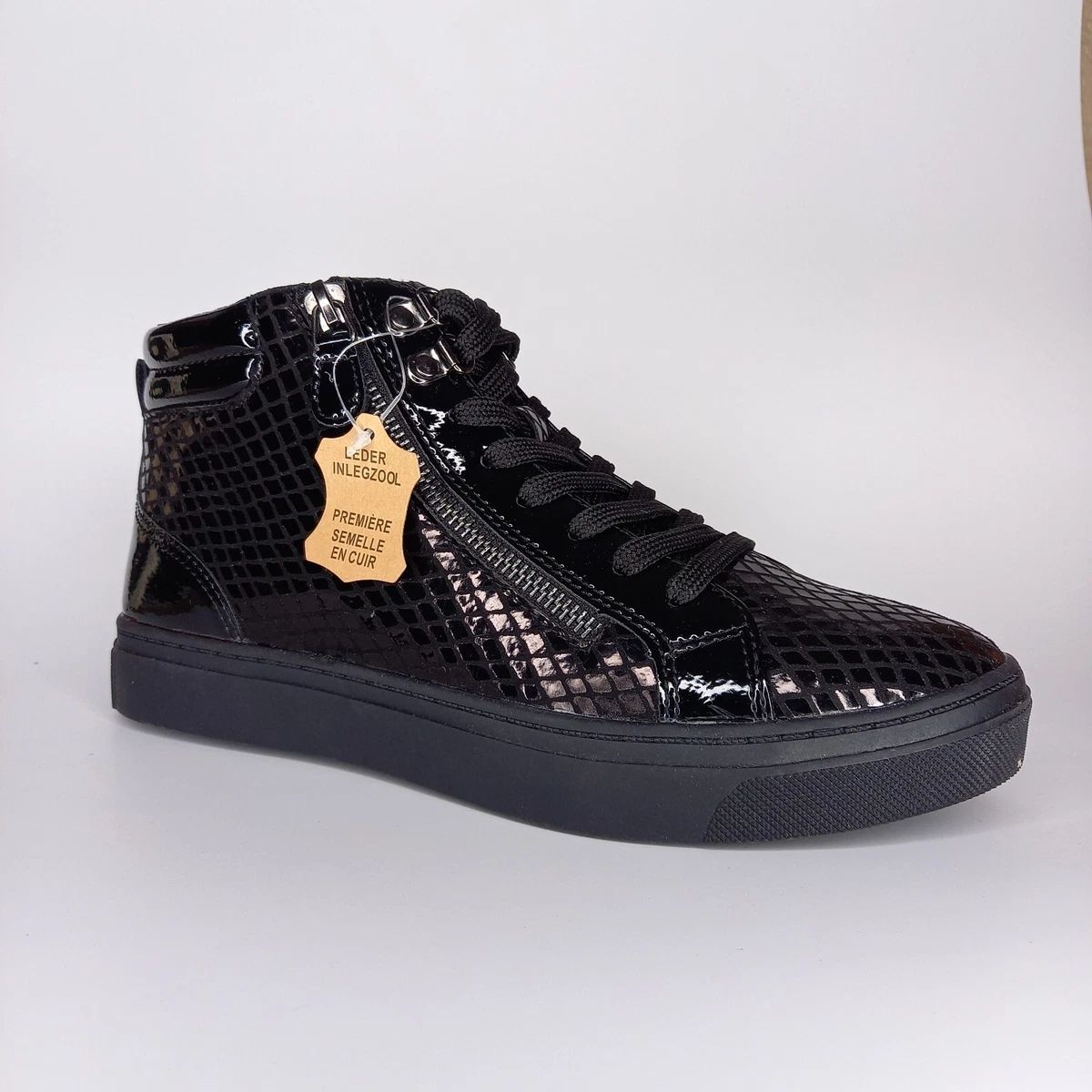 Tennis 2025 cuir noir