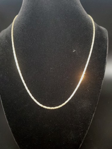 Vintage American Showcase goldfarbene Kette Halskette ca. 17+ Zoll - Bild 2 von 10