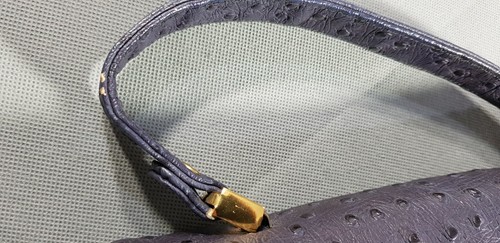 Chic de Paris Blue/Black Bag, 4 Internal Pockets. - Picture 7 of 7