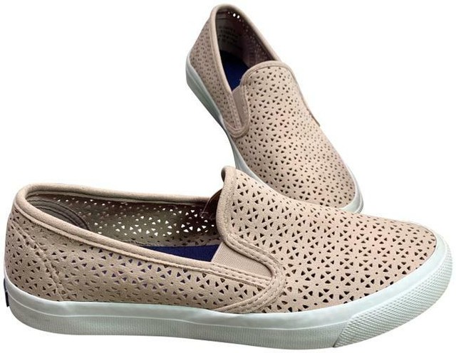 women's seaside perforated varsity sneaker