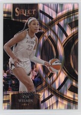 2024 Panini Select WNBA Premier Level Silver Flash Prizm A'ja Wilson #158 0pm