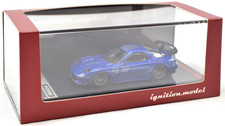 Ignition Model Amemiya Blue Metal Mazda Rx-7 Fd3s Re 164 Diecast Car Ig1951
