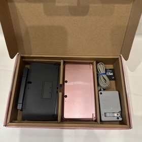 *TESTED* JAPANESE Nintendo 3DS Misty Pink Console CompIete CIB #G73
