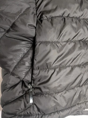 Nissan Men's Black Quilted Hooded Full Zip Puffer Jacket Size M image 4