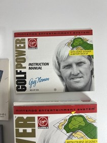 Greg Norman Golf Power for Nintendo NES Complete Cleaned and Play Tested