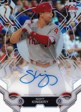2019 Topps High Tek Philadelphia Phillies Scott Kingery Autographs