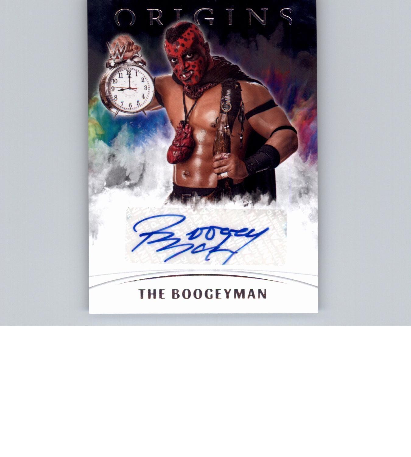 2022 Panini Chronicles WWE #OA-BGM The Boogeyman Origins Autographs view 1