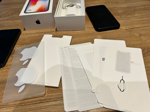 Apple iPhone X 256GB Schwarz ohne Simlock, gebraucht, Prepaid Starter Set - Bild 10 von 14