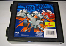 HOT WHEELS  6 Car Storage Case / Display Case Silver Car