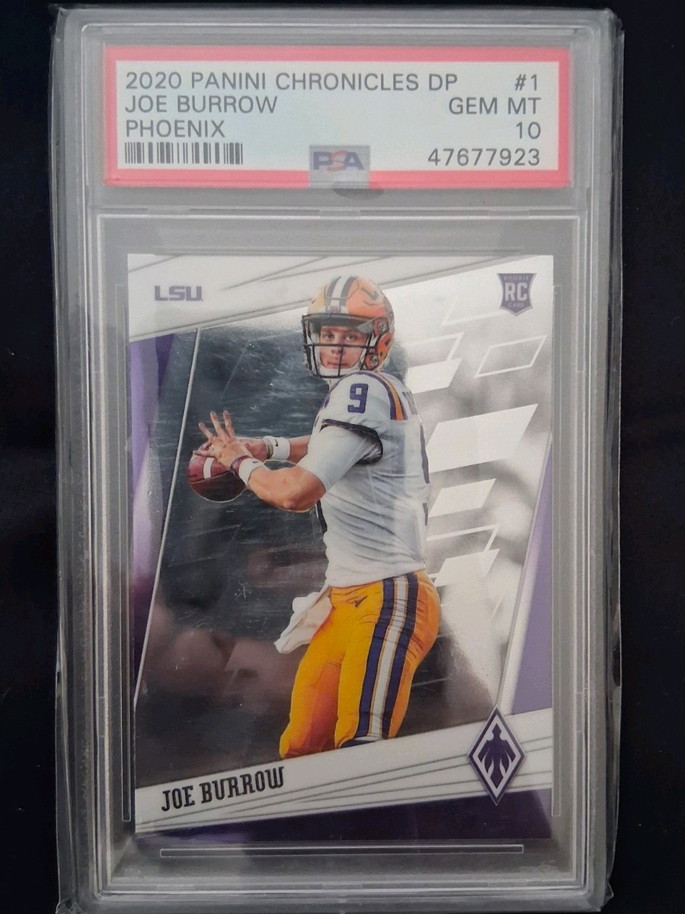 Joe Burrow Panini Chronicles Draft Picks Phoenix #1 Base