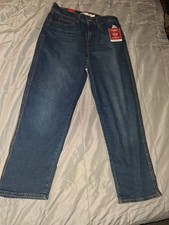 Signature by Levi Strauss High Rise Straight Women's Jeans Size 10 W30