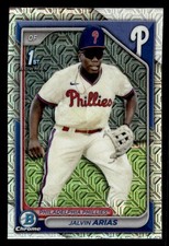 Jalvin Arias 2024 Bowman Chrome Prospects Mojo Refractor #BCP-226 Phillies ESE