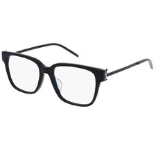 NEW Saint Laurent SLM48O A/F 002 Women Eyeglasses Black Acetate