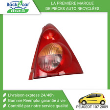 Feu arrière Peugeot 107
