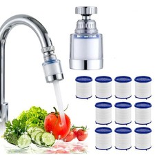 Tap Water Filter for Taps,Hard Water Filter for Tap + 10 Replacement Cartridges