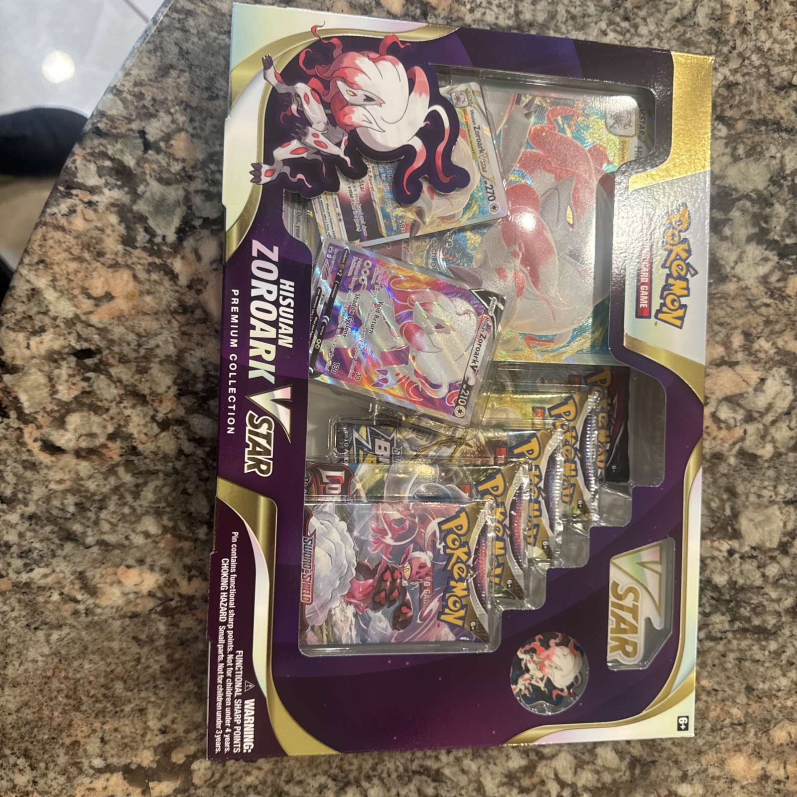 Pokémon Hisuian Zoroark VSTAR Premium Collection Box Sealed (ACCEPTING OFFERS)