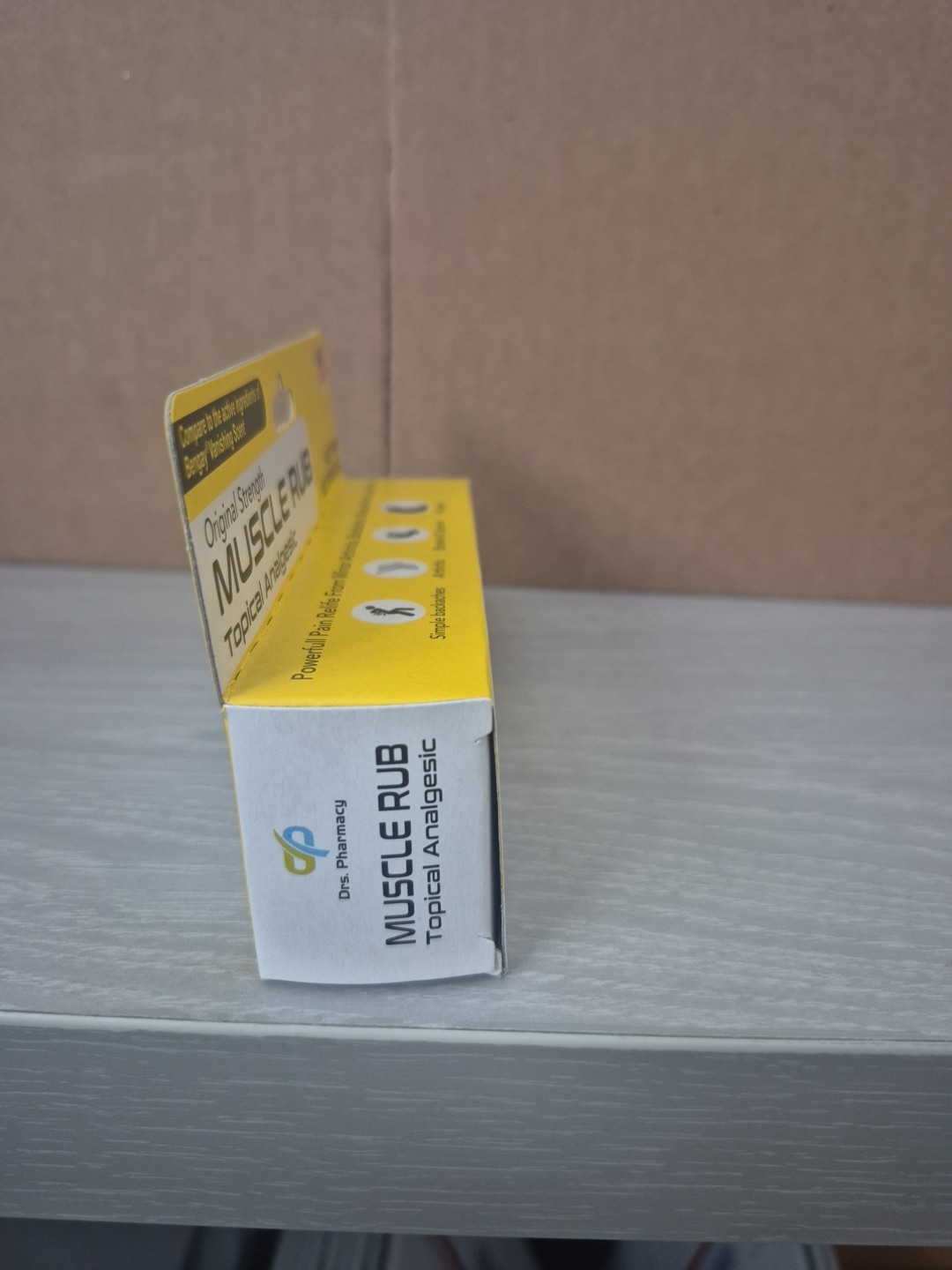 Drs. Pharmacy Muscle Rub Fast Pain Relieving Gel 1.75 Oz Exp. 7/2027