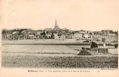 Rillieux (ex Ain) Rillieux-la-Pape 69 Rhone Vue generale prise de la Route de Ca