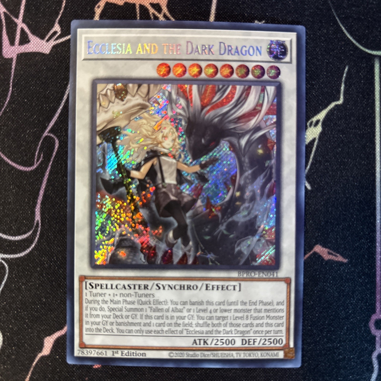 Ecclesia And The Dark Dragon BPRO-EN041 Burst Protocol Yu-Gi-Oh! NM 1st Edition