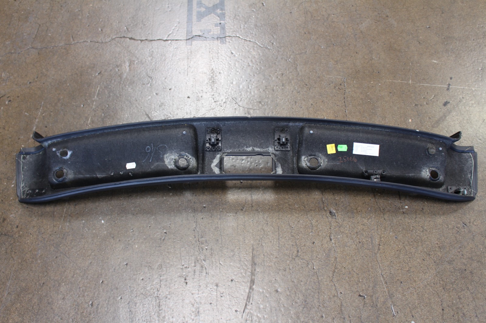 Lamborghini Gallardo Spyder, Visor Trim Panel, Used, P/N 407867512A