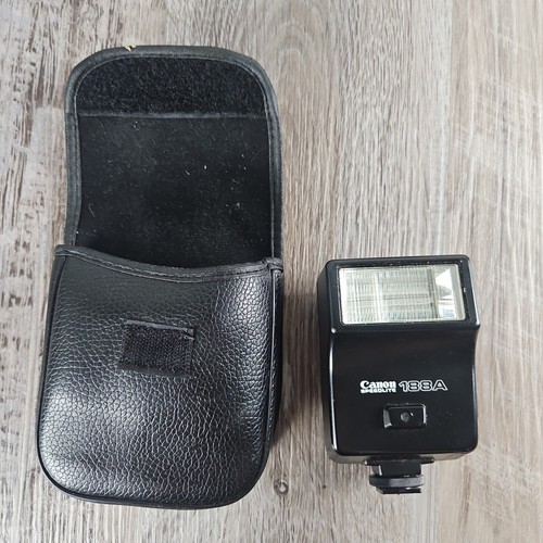CANON SPEEDLITE 188A Shoe Mount Flash w/Case Tested