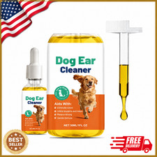 Pup Labs Ear Clear, Natural Dog Ear Cleaner and Infection Treatment for Dogs NEW
