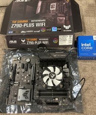 Intel Core i7-14700kf CPU ASUS TUF GAMING Z790-PLUS WIFI ATX Motherboard Fan