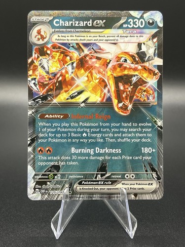 Charizard ex 125/197 Sv03: Obsidian Flames Holo