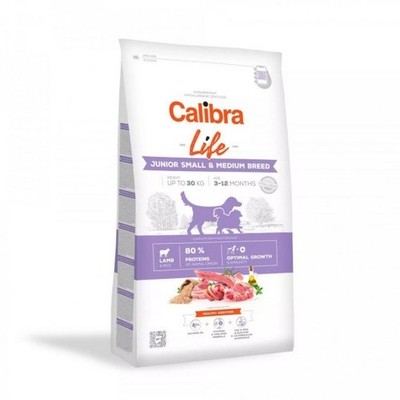 CALIBRA Dog Life Junior Small&Medium Breed Lamb 12 kg