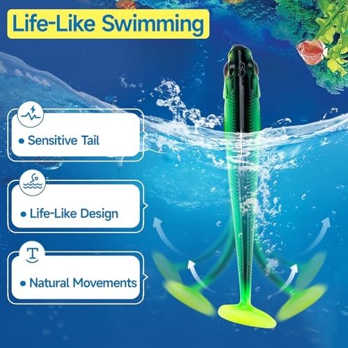Pre-Rigged Jig Head Soft Fishing Lures, Fishing Baits with Paddle Tail, - Bild 6 von 7